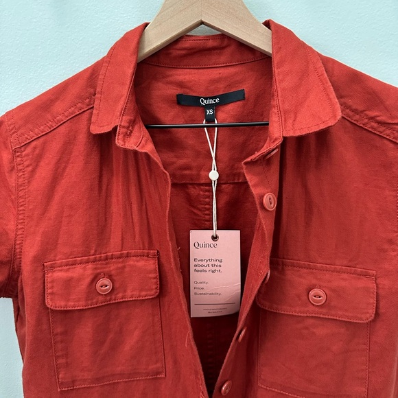 NWT Quince Coverall Jumpsuit - Picture 8 of 15